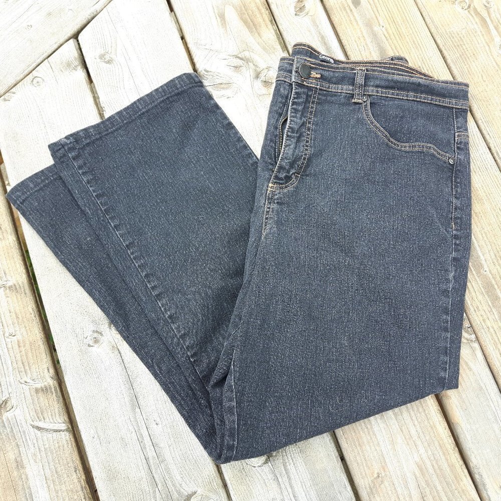 GEORGE Straight Leg Dark Wash Women's Size 16 Jeans